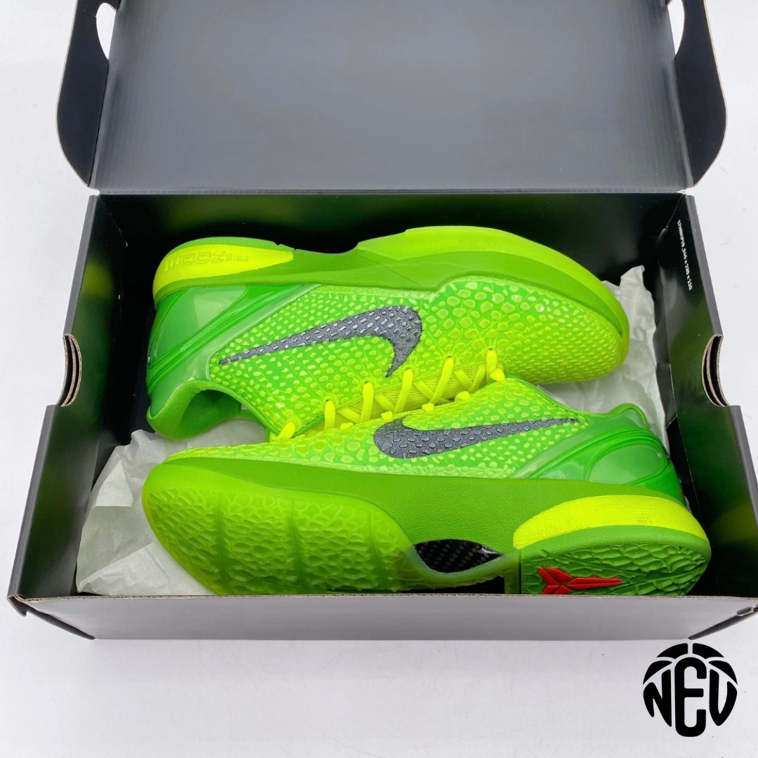 Kobe 6 Protro Grinch