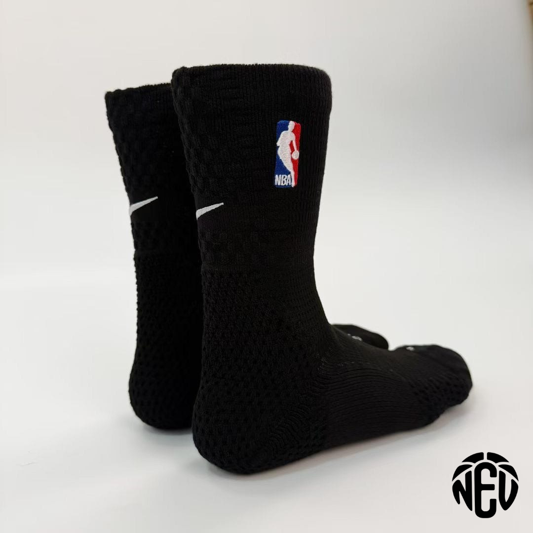 NBA Cushioned Crew Black Socks