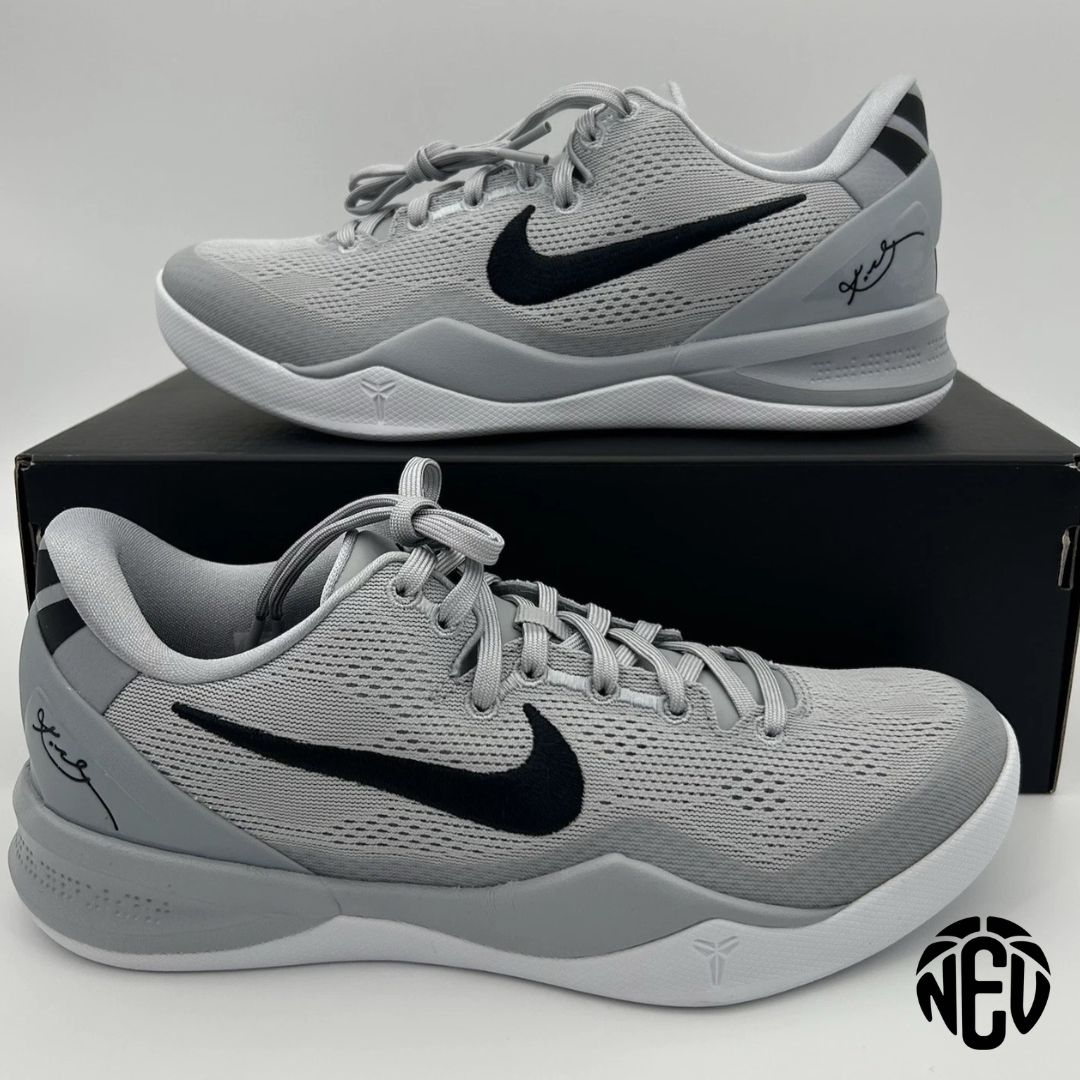 Kobe 8 Protro Wolf Grey Black
