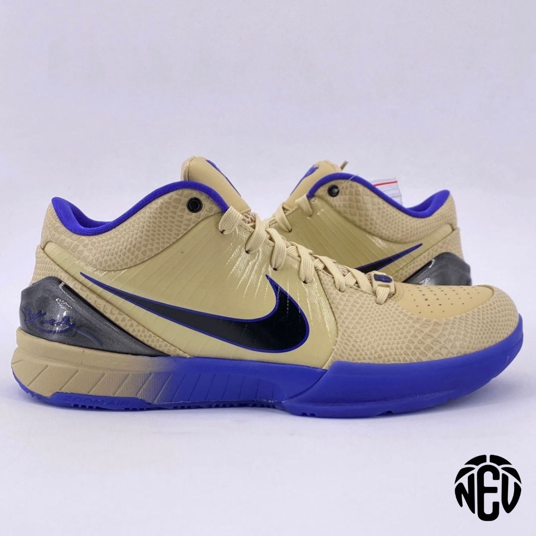 Kobe 4 Protro FC Barcelona Team Gold