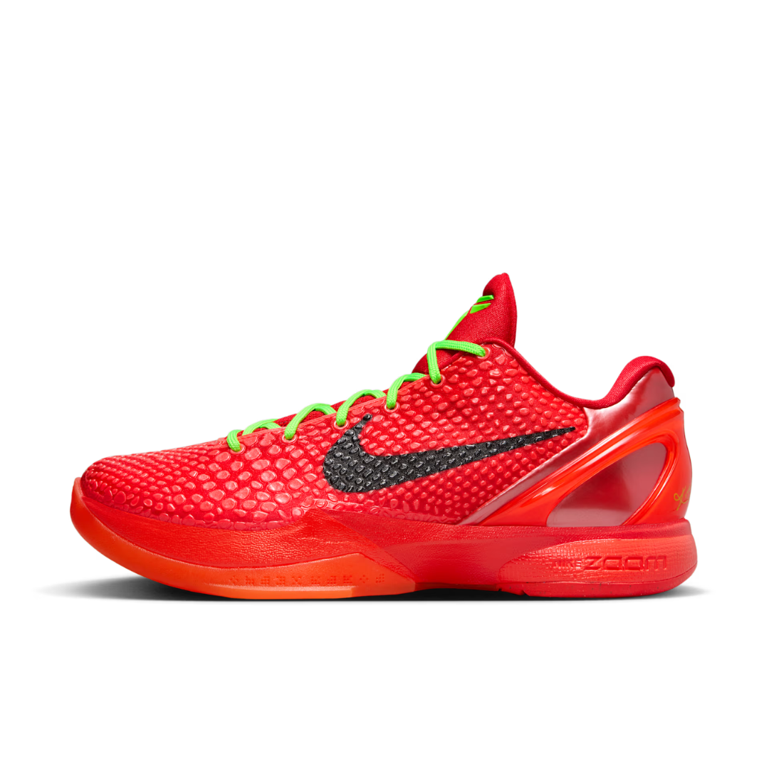 Kobe 6 Protro Reverse Grinch Official Image