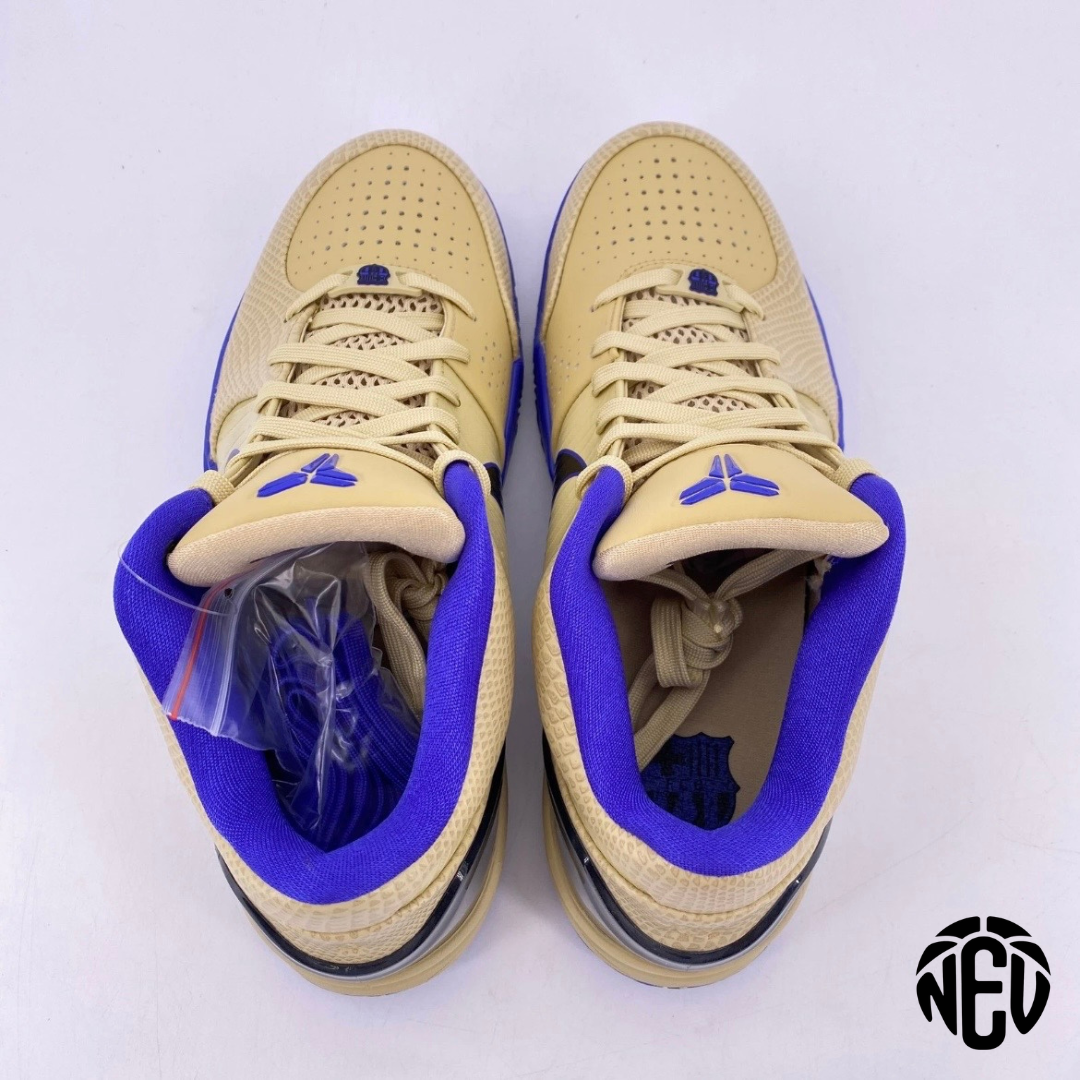 Kobe 4 Protro FC Barcelona Team Gold