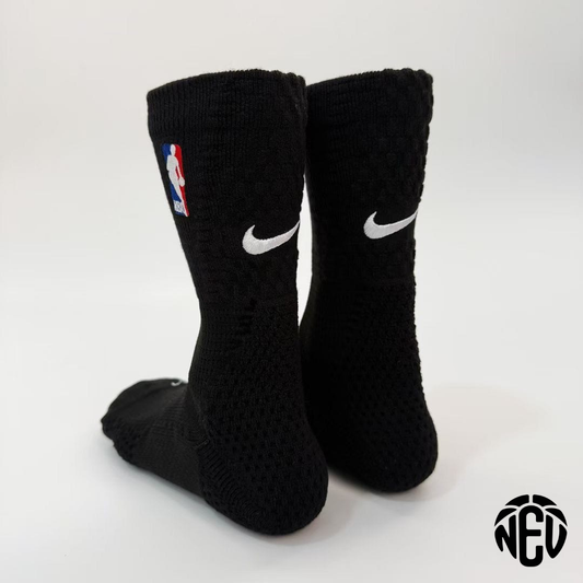 NBA Cushioned Crew Black Socks