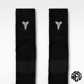 Kobe Cushioned Crew Black Socks