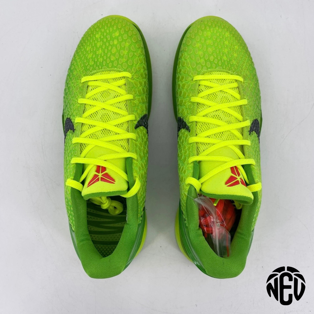 Kobe 6 Protro Grinch