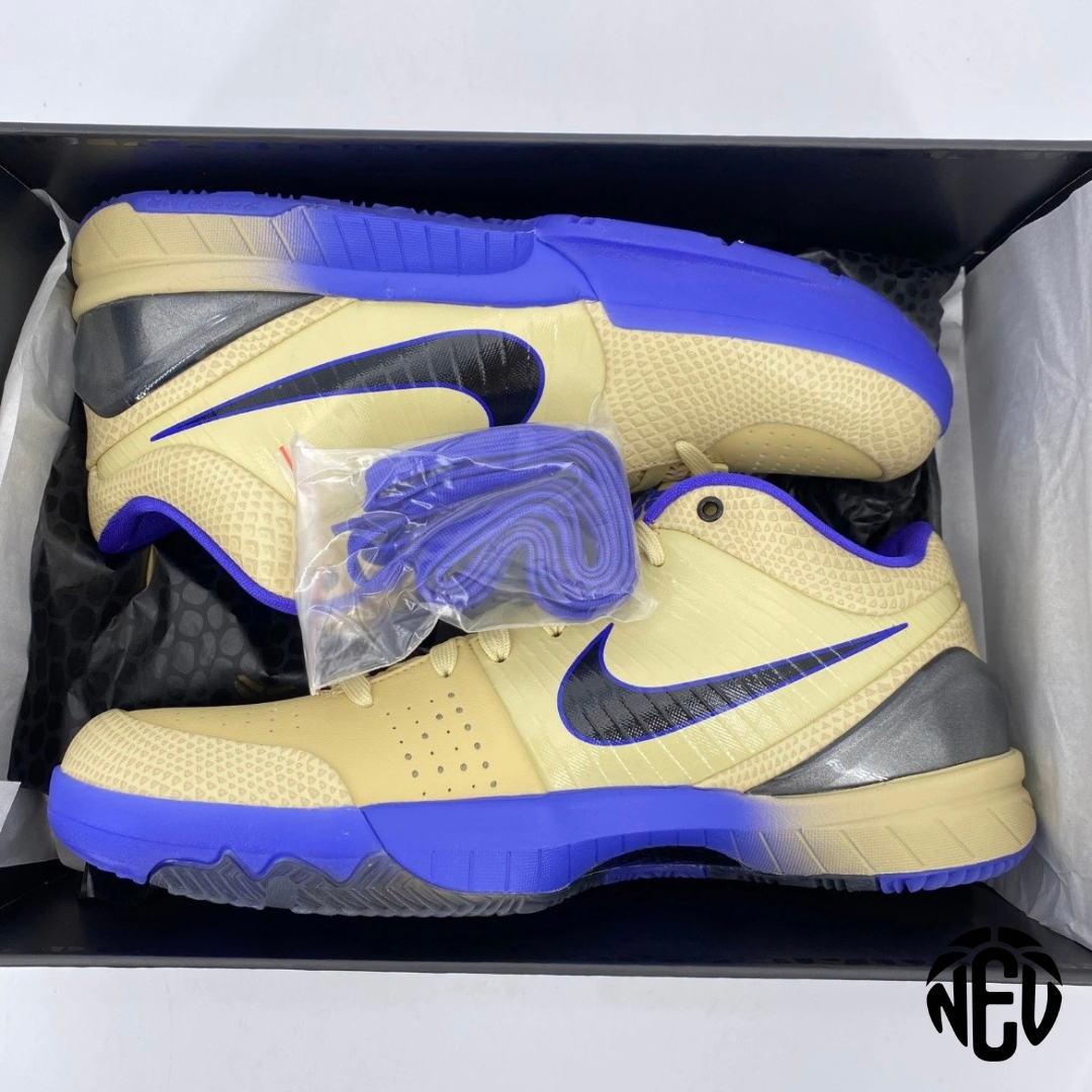 Kobe 4 Protro FC Barcelona Team Gold