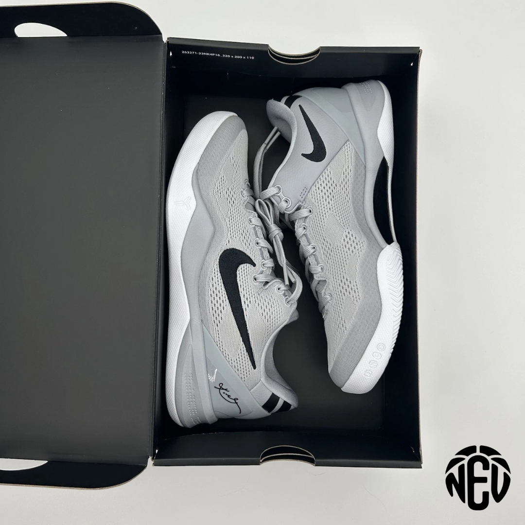 Kobe 8 Protro Wolf Grey Black